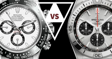 breitling chronomat vs rolex daytona|Rolex daytona chronograph alternative.